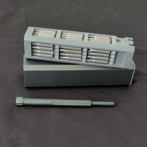 Gray Precision Screwdriver Set